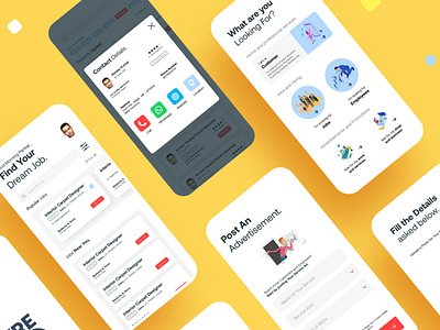 Hyreme Jobs And Hiring App Design By Haspr - Brand Experience Agency On 