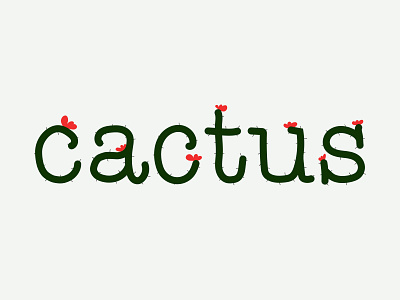 Cactus Logo brand cactus cactus logo design doodle illustrator logo logo design logotype type