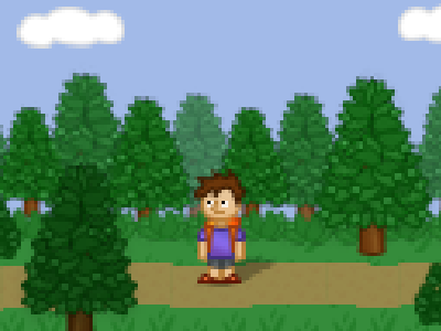 Forest Pixel Art