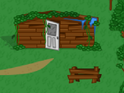 Forest Pixel Art Shed building cabin forest game game art game design graphic design photoshop pixel pixel art pixel design rpg shed trees wood woods