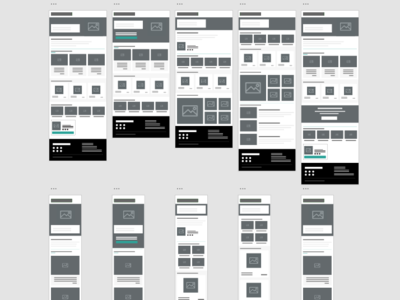 Email Wireframes email design wireframes
