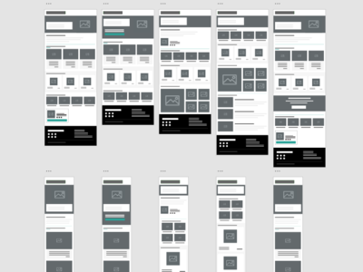 Email Wireframes