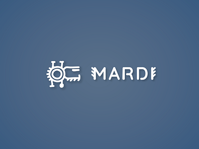 Logo of "Mardi" branding camera design logo logo design logotype video