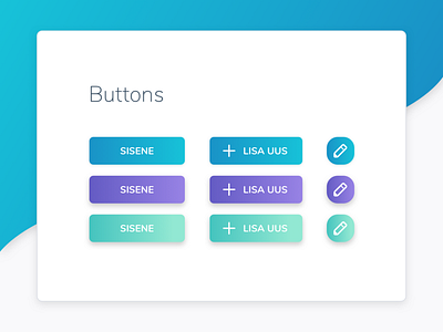 Few buttons from the style guide buttons design divorce gradient parents style guide ui