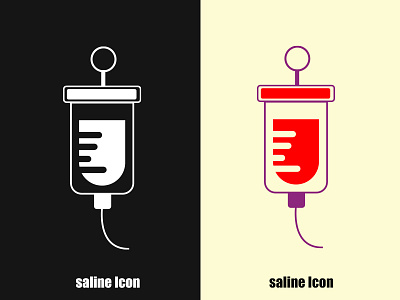 Saline Icon Design