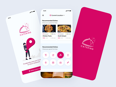 Food delivery app app app design figma food app food delivery app minimal design app mobile app ui ui design uiux uiux design ux