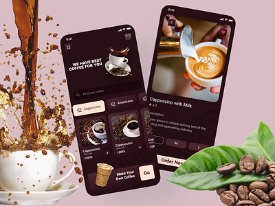 Coffee shop app