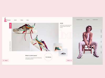 Slider design fashion fashion design slider ui uiux ux web app