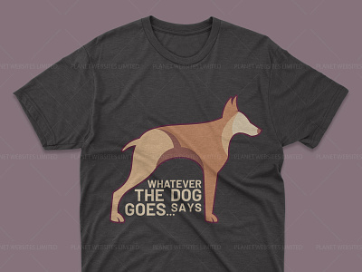 Dog T-Shirt Design design dog t shirt design illustration illustrator minimal muted colors t shirt tshirt typography vector