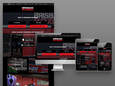 Brisbane Boxing website design