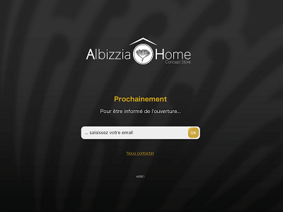 Landing Page • Albizzia Home concept design designbybry landing landing design landing page design landingpage luxe onepage screen splash splashpage splashscreen ui uiux ux web webdesign website website builder