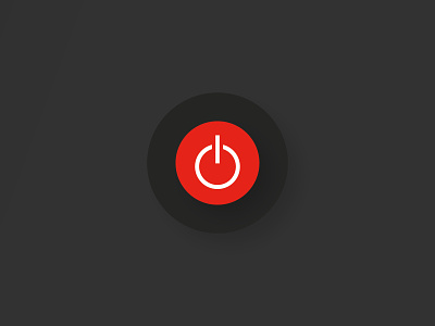 Dashboard Icon • UI Element app design application application ui button button design buttons design design app designbybry icon illustration illustrator logo logodesign logout off quit red uidesign vector