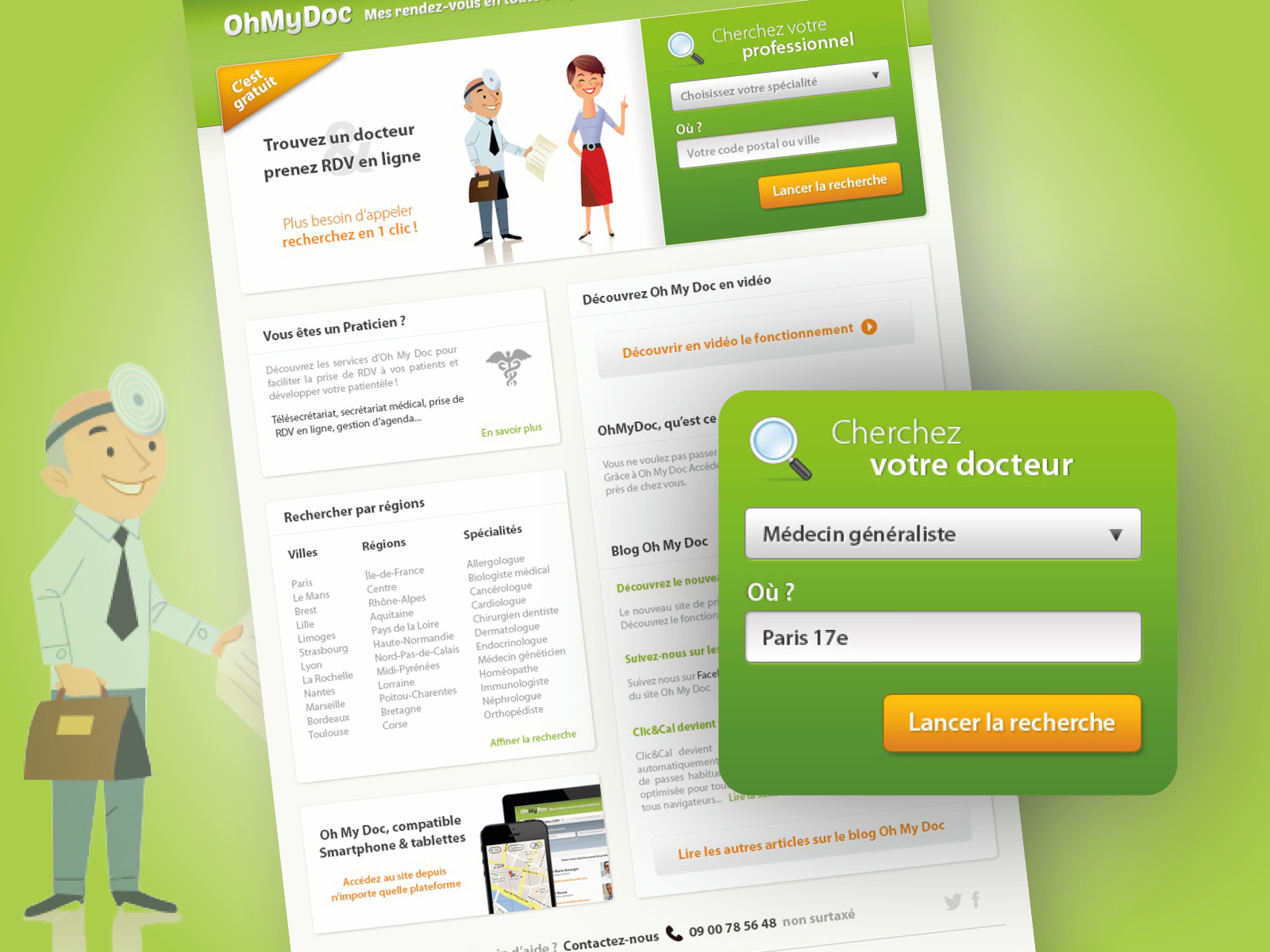 Oh My Doc • UX & UI Design by Bryan on Dribbble