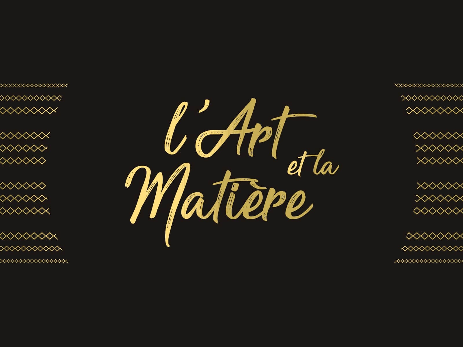 L'Art et la Matière • Logo by Bryan on Dribbble