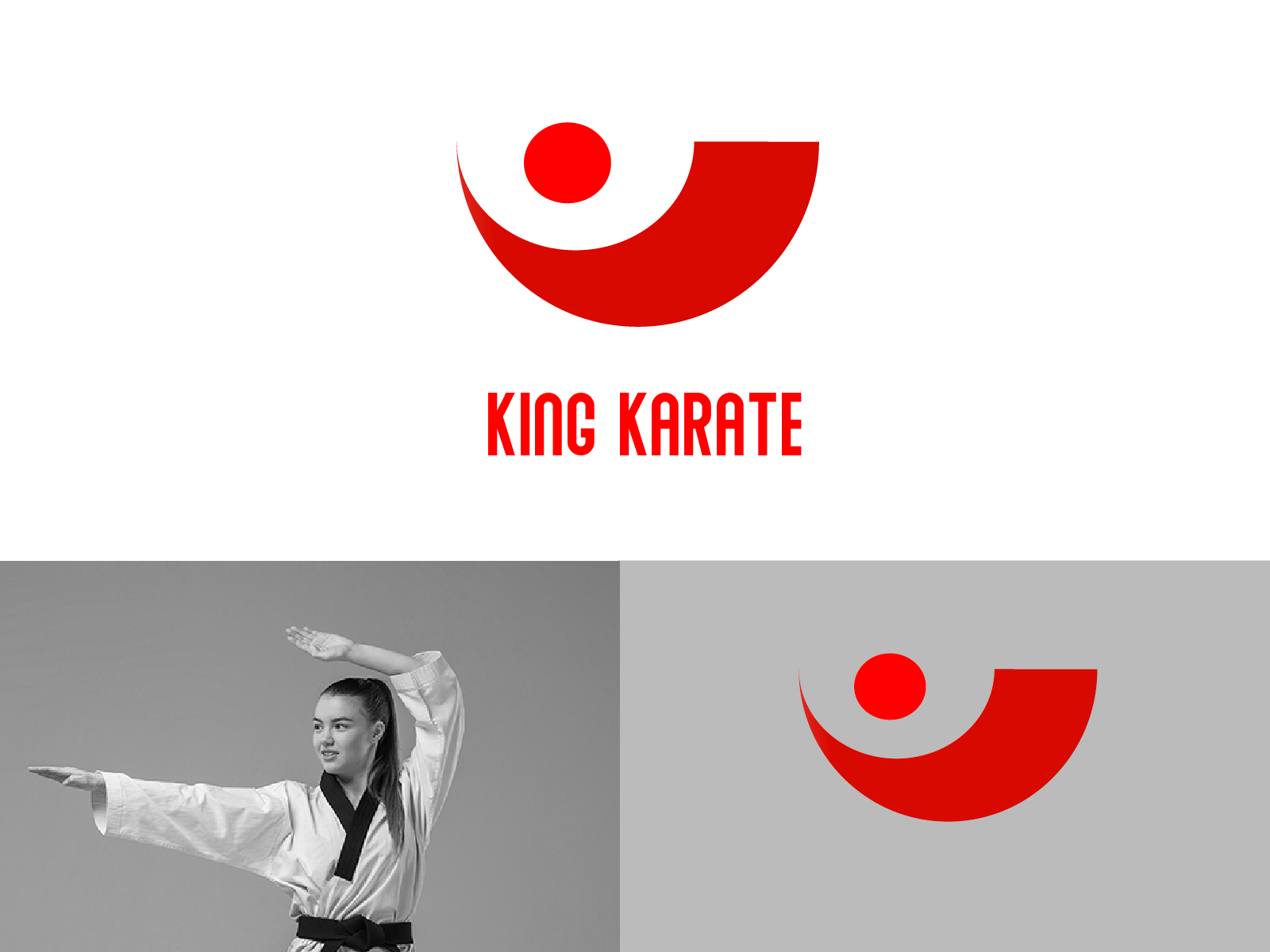 MMA Logo Maker Online Free - Karate logo template