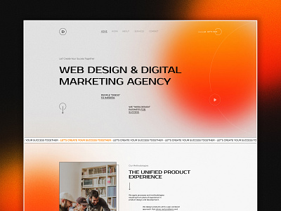 D Agency website