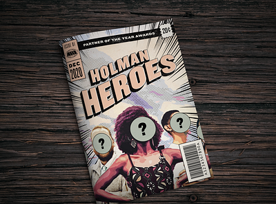 Corporate Awards Ceremony awards comic book comics cover magazine print super hero