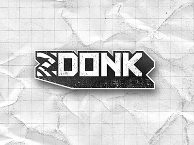 ZDONK logo dimension donkey grid paper caps logo type zebra