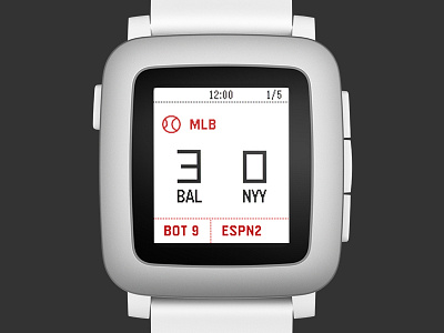 Pebble ESPN App