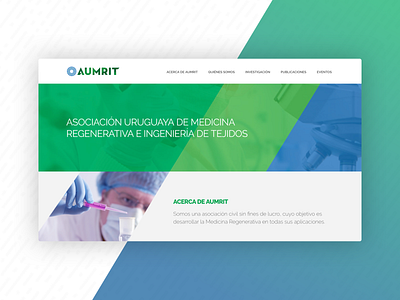 Medical Association - Website Header & Hero