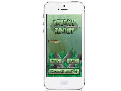 Tricky Trout flappy bird ios