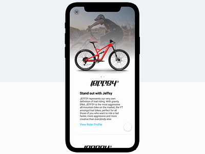 YT Industries MTB rebound dailyui dailyui012 figma mountain bike mtb productui protopie rebound ytindustries