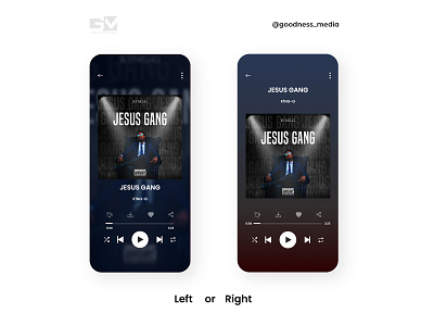 Music player App screens branding design product design ui user experience user interface ux