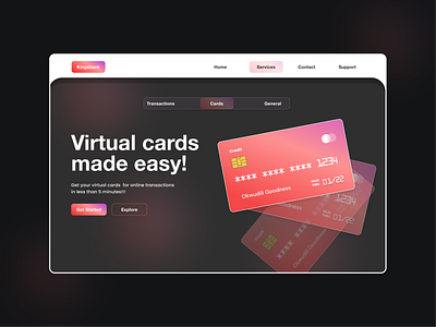 Fintech Website Landing page adobe design designer figma fintech hero section landing page product design ui uidesign uiux uiuxdesign user experience user interface ux ux design webapp website