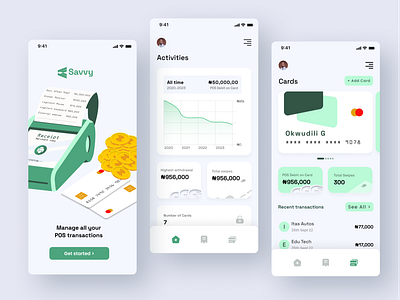 SAVVY POS APP branding design illustration product design ui user experience user interface ux
