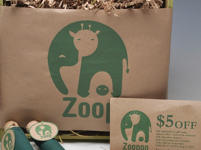Zoop branding elephant giraffe illustration logo design organic package design product design tortist zoo