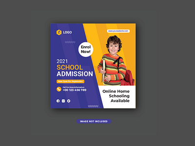 Back To School Facebook Instagram Post Template By Trendgraph On Dribbble