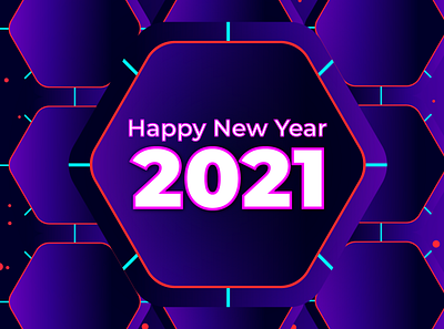 Happy new year 2021 2021 background card celebrate celebration decoration design gold golden greeting happy holiday illustration isolated new number render template vector year