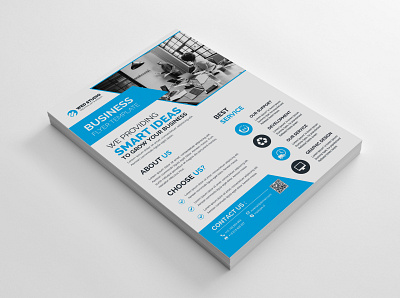 Corporate Flyer Template 01 a4 abstract banner book booklet brochure business corporate design graphic illustration layout magazine marketing poster promotion report template vector website