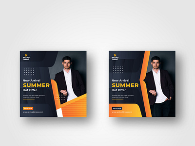 Summer Sale Instagram Post Template vol 4 banner