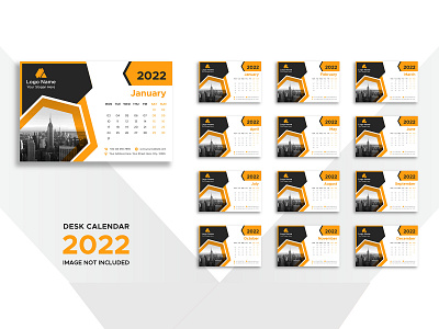 Desk Calendar Design 2022 Vol-6 2022 calendar new year