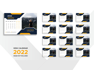 Desk Calendar Design 2022 Vol-10 2022 calendar new year