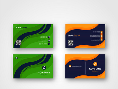 Corporate Modern Business Card Design Template vol- 2 design