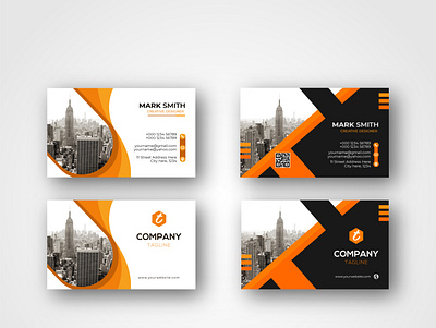 Corporate Modern Business Card Design Template vol- 6 visiting