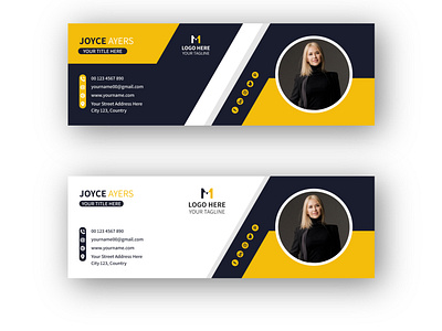 Email Signature Template Design vol- 12