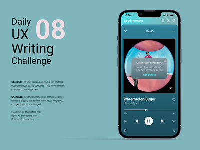 #DailyUxWriting #08 08 dailyuxwriting dailyuxwritingchallenge uxwriting