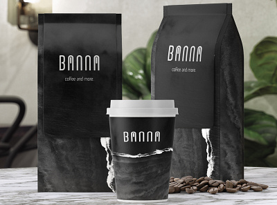 Banna Coffee shop | Branding abu dhabi branding design dubai identity logo design packages