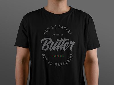 Strictly Butter design illustration shirt design