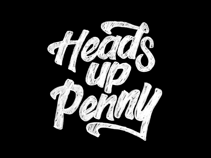 Heads Up Penny animation branding design illustration logo
