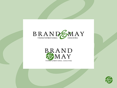 Brand & May branding design logo