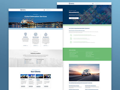 Parsifal Corporation branding design logo ui website design