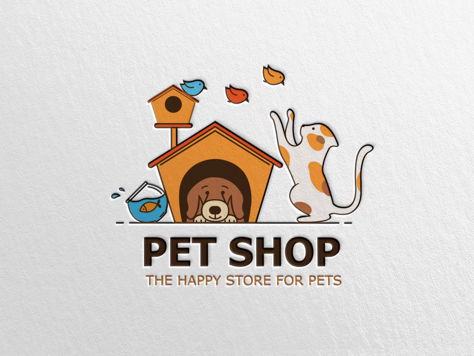 design a modern pet shop dog cat or animal logo by Muzahid Khan