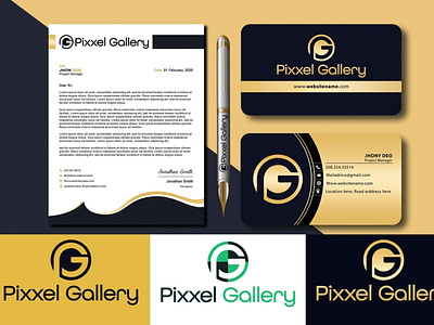 do luxury business card stationery and logo design