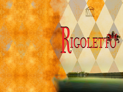 Rigoletto - Opera 2001 Poster advertising composition culture digitalstudioaltea event branding graphic graphic design illustration opera poster rigoletto