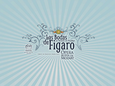 Graphic Design - Le Nozze di Figaro - Opera 2001