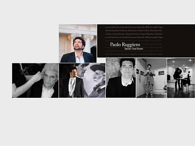 Identity for Paolo Ruggiero - Opera Artist Moodboard art direction artdirection branding branding design composition culture design digitalstudioaltea identity identity branding identity design mood board moodboard opera paolo ruggiero